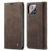 Excelsior Premium Retro PU Leather Wallet Flip Case Cover Compatible with Apple iPhone 15 Pro (Coffee)