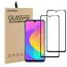 TECHSHIELD Transparent Tempered Glass Screen Protector for Xiaomi Mi A3 and Mi CC9e 20 x 18 x 4 cm (Pack of 2)