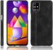 EXCLESIOR Samsung Galaxy M31s Black Shockproof, Solid Grip, PU leather Back Cover