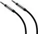 Moprime Aux Cable 1 M 3.5 Mm Aux Cable Multi Support Cabale, Black