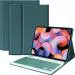ProElite Keyboard case for Xiaomi Mi Pad 6 11 inch, Magnetic Detachable Wireless Bluetooth Keyboard Built-in 7-Colors Backlit, Dark Green