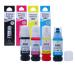 ANG 003 Ink for Epsson L3110, L3150, L3250, L3252 L3115, L3116, L3101, L3210, L3215, L3216, L3151, L3152, L3156, L5190 Printer 003 Ink (4 Color Set Box)