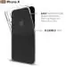 CEDO Clear Case for iPhone X/XS | Soft Flexible Full Protection Shock Proof TPU Back Cover for iPhone X/XS (Transparent)