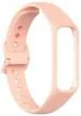JOBINKA Soft Silicone Watch Band Straps Compatible with Samsung Galaxy Fit 2 SM-R220 Smart Band Strap (Pink)