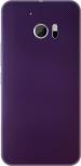 SRG INFOTECH HTC 10 lifestyle Mobile Skin (Purple Carbon Fibre)
