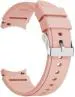 JOBINKA Samsung Galaxy Watch 4 Silicone Strap Compatible with 40mm/44mm/42mm/46mm/20mm Smart Watch Strap (Pink)