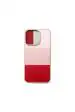My Pc Wala Iphone 14 Red, Pink Leather Back Case for Mobile
