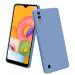 LIRAMARK Silicone Soft Back Cover Case for Samsung Galaxy M01 (Blue)
