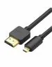 Ugreen 30102 4K Micro HDMI To HDMI Male To Male Cable 1.5m(Black)