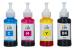 Gps Colour Your Dreams T664 Ink Cartridge For Epson T664 Bottles For L1300, L310, L361, L380, L405, L565, L365, L485, L220, L360, L130 Color Printer (4pcs -Color)