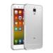 Gorogue Silver Metal Back Case Cover For Mi 4I