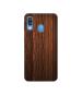 Casotec Wooden Texture Design 3D Printed Hard Back Case Cover for Samsung Galaxy A40