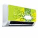 Qth FLORAL DESIGN AC STICKER SUITABLE FOR ALL TYPE OF AC QTH-AC-4172