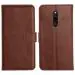 Orosky Redmi 8 Flip Back Cover, Full Body Protection Wallet Style Magnetic Closure Leather Flip Cover Case for Xiaomi Redmi 8 (Brown)