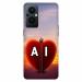 Voleano back cover for Oppo F21 Pro 5G, A, Love, I, letter, A, I alphabet, A, I word, A, I name, cases cover