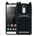 Lejaao Lenovo K5 Note Black Silicone Mobile Back Cover