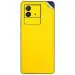 GADGETSWRAP Premium Material Skin Vinyl Decal Sticker Compatible With Vivo iQoo Neo 6 (5G) - Yellow Glossy