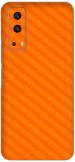 Orgic India Vivo Iq00 Z3 Carbon Orange Mobile Skin