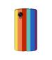 Casotec Rainbow Colors Design 3D Printed Hard Back Case Cover for LG Google Nexus 5