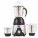 BOSS Flora Deluxe Mixer Grinder, 550 Watt, 3 Jar, Black-Silver