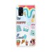 Emble Label JOURNEY STICKER Soft Silicone Case For Realme X7 ( TPU | Soft ,Realme X7 | Multicolor )