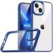 Winble Back Cover for Apple iPhone 14, iPhone 14 Back cover Case  (Blue, Camera Bump Protector, Pack of 1)