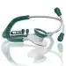Elko Green Aluminium Head Acoustic Stethoscope
