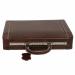 RICHSIGN Brown Leather Men Laptop Briefcase