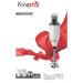 Kingstar Hand Blender Stainless Steel 400 W | Variable Speed Control | Easy to Clean and Store | Low Noise Operation