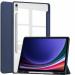 ProElite Cover for Samsung Galaxy Tab S9 11 inch Cover Case, Smart Flip Case Cover for Samsung Galaxy Tab S9 11 inch with S Pen Holder, Dark Blue [Transparent Back]