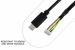 CABONIX USB Type C Cable For Mantra Mfs100 Fingerprint Scanner (Black)