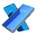 RUPELIK (Mirror Flip Realme 7 Blue) Polycarbonate Mobile Clear View Shockproof Plating Mirror Flip Stand Cover Case Compatible with Realme 7 (Blue)(SENSOR NOT WORKING)