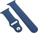 Black Lovies Navy Blue Smart Watch Strap For Firebolt Ring, W26, T500 44 Mm