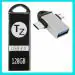 T ZED 128GB PenDrive 2in1 OTG FREE A2 128 GB Pen Drive (Silver)