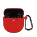 CRUIC Silicone Case Cover Compatible with Bosee Quiet-Comfort Earbuds II (2023)-Red