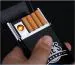 JSTBUY LABEL USB Cigarette Lighter with Case and 8 Regular Cigarette Flameless and Rechargeable