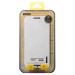 Baseus White Faux Leather Flip Cover Case For Htc Desire 610
