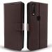 Balkans Vivo Y12 / Y15 / Y17 / U10 Flip Case | Vintage Leather Finish | Inside TPU with Card Pockets | Wallet Stand | Magnetic Closing | Flip Cover for Vivo Y12 / Y15 / Y17 / U10 (Black)