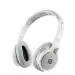 Portronics Muffs M1, White Wireless Bluetooth Over Ear Headphone Powerful Bass And Handsfree Calling (POR-1514)