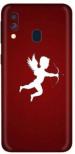 aadia Samsung A40 PRINTED SKIN STICKER DECAL LAMINATION (PERFECT FIT/ONLY BACK/MATTE FINISH)