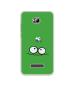 Casotec Mosquito Smile Design Printed Silicon Soft TPU Back Case Cover for Micromax Canvas Spark 3 Q385