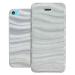 Heartly Iphone 5C Faux Leather Silver Case Cover