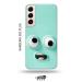 Tweakymod Printed Funny FAce Emoji Back Cover For Samsung S22 Plus