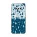 GADGETSWRAP Printed Vinyl Skin Sticker for Oneplus 8 - Winter Doodle