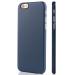 Memumi Apple Authorized Ultra thin PP case for iPhone 6, iPhone 6s Semi Transparent Matt Blue Back Cover