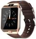 IMMUTABLE Dz09 Bluetooth Smartwatch With Sim Card Slot Callinng Function N91 With Brown Strap