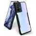 Fashionury Shockproof Crystal Clear Back Cover Case for Xiaomi 11T Pro 5G | 360 Degree Protection | Protective Design | Transparent Back Cover Case for Xiaomi 11T Pro 5G (PC, TPU | Black Bumper)