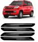 Gee Cee Black Pvc Car Bumper Protector Guard For Mahindra Tuv-300 Plus (Set Of 4)