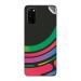 GADGETSWRAP Printed Vinyl Skin Sticker for Samsung Galaxy S20 - techno-colors