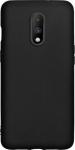 XOVO Back Cover for OnePlus One (Black, Dual Protection, Silicon, Pack of 1)